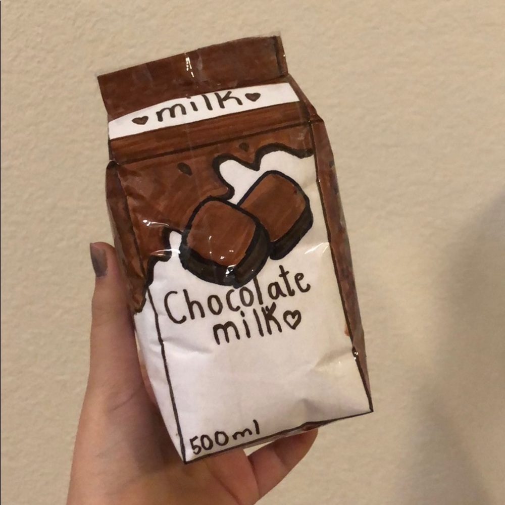 Homemade milk box squishies